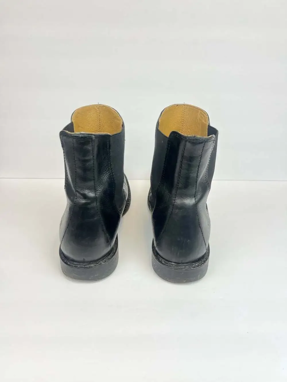 Frye Men's Black Leather Chelsea Boots Size 10D